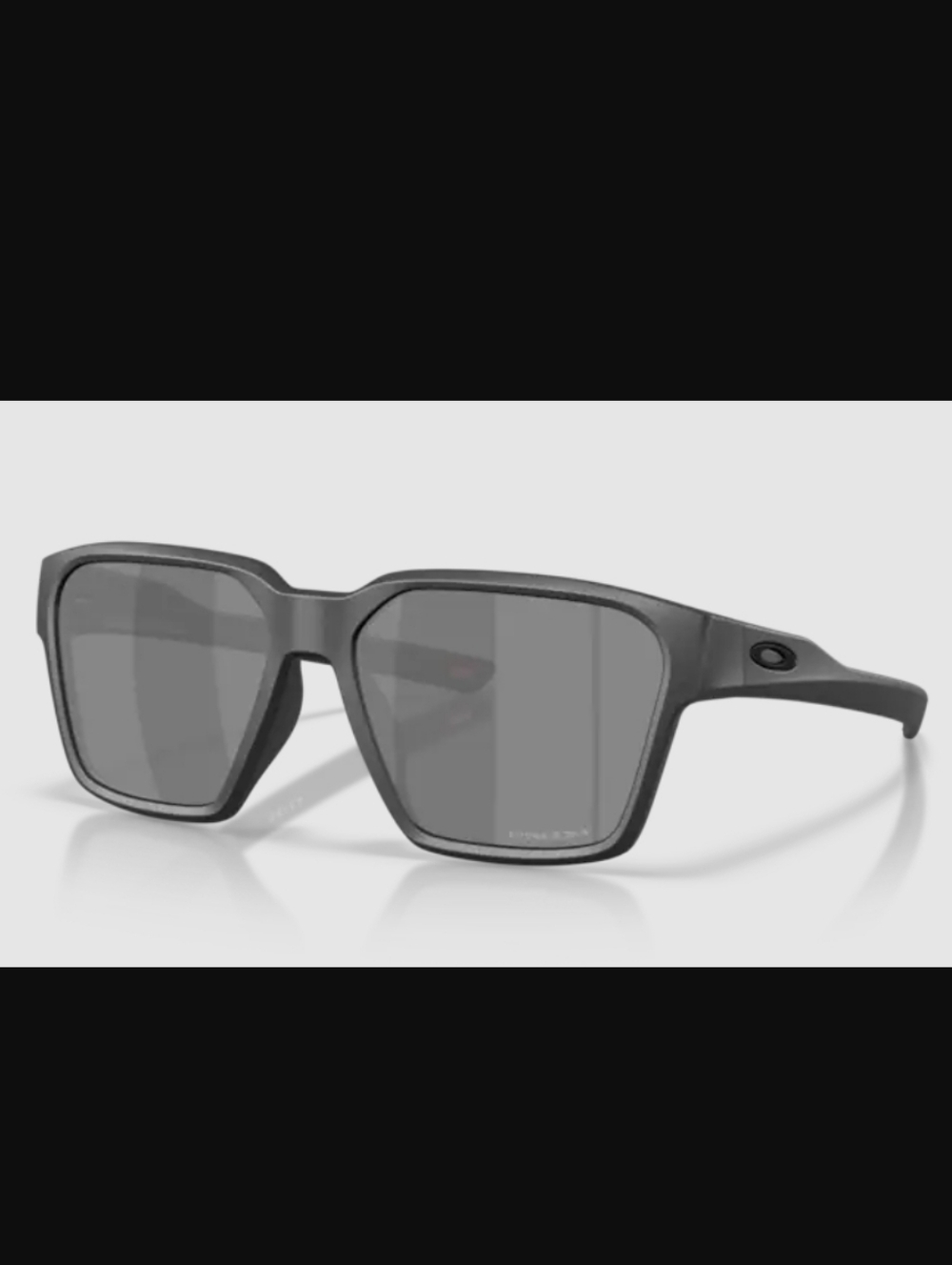 Oakley Briza Sunglasses - Steel Frame, Prizm Black Iridium Lenses